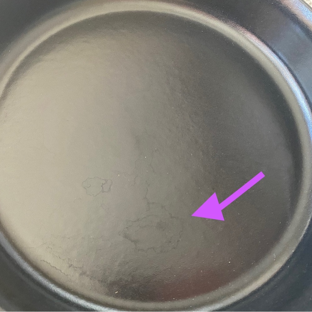 Our place cast iron pan